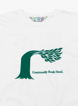 Tree T-Shirt White by TDR at Couverture and The Garbstore close up 