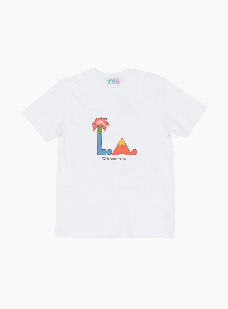 LA T-Shirt White by TDR at Couverture and The Garbstore 