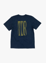 Book T-Shirt Navy by TDR at Couverture and The Garbstore rear shot 