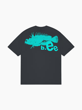 Takahiko T-Shirt Dolphin Blue by B.eautiful at Couverture and The Garbstore rear 