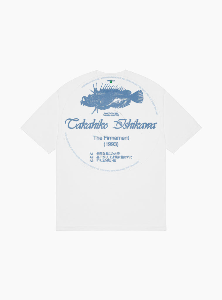 Takahiko T-Shirt White by b.Eautiful at Couverture and The Garbstore rear 