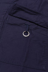 Warden Shirt Navy by TDR at Couverture and the Garbstore silver loop