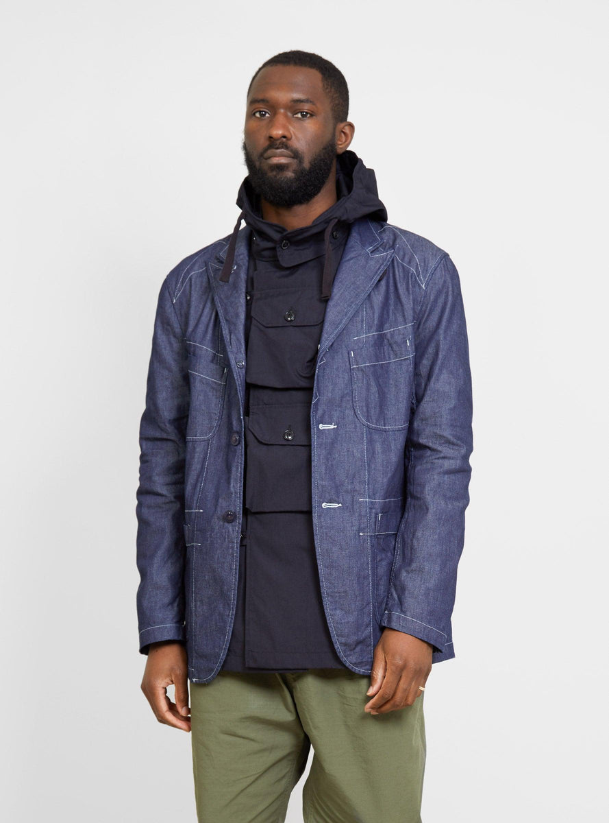 Engineered Garments Bedford Jacket - Indigo 8oz Cone Denim – Totem