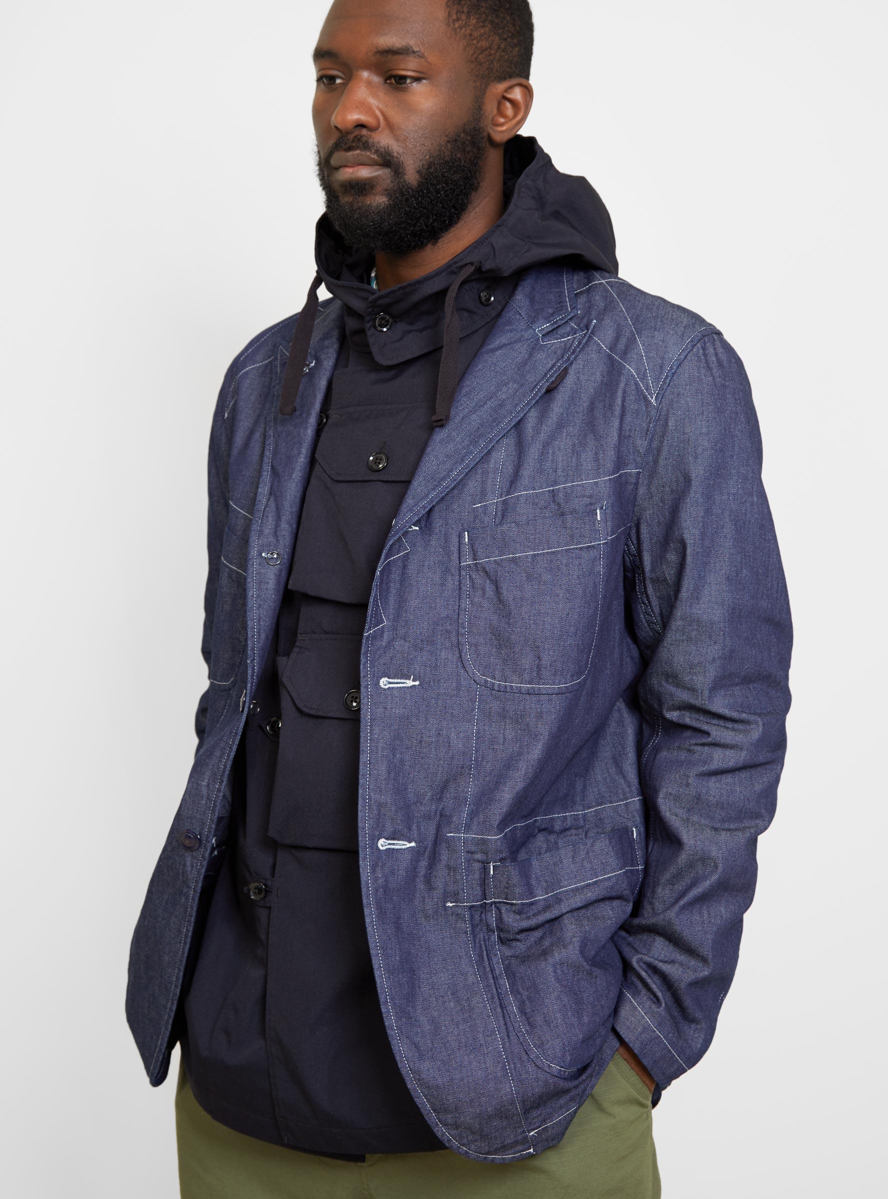 Bedford Jacket 8oz Cone Denim by Engineered Garments Couverture  The  Garbstore