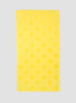 SOF L Bath Towel Yellow by Kontex | Couverture & The Garbstore