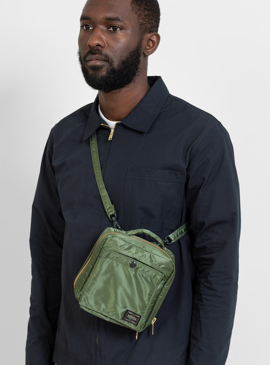 Porter Yoshida Tanker Shoulder Bag Sage Green