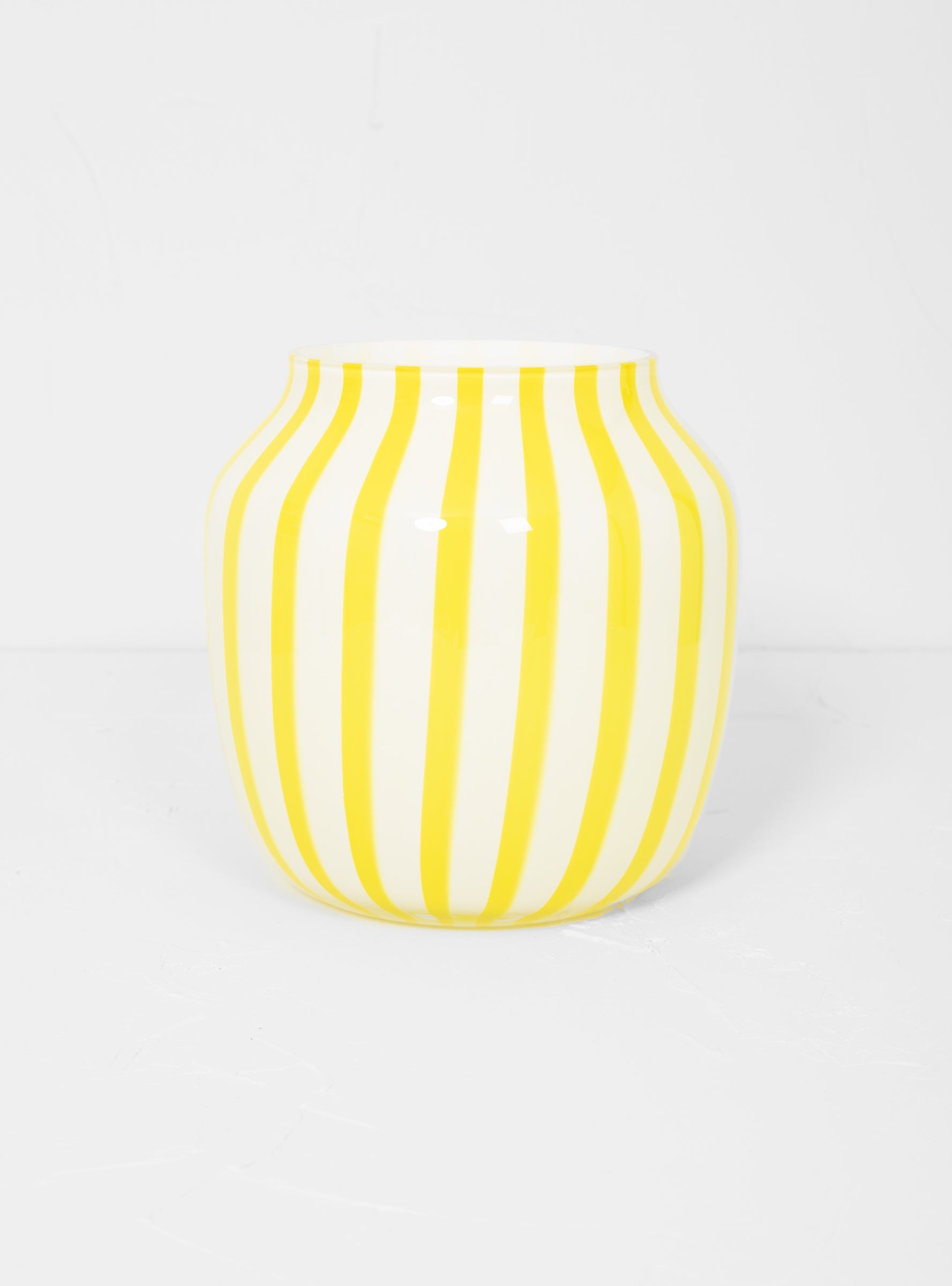 Hay Juice Vase, Wide, Yellow
