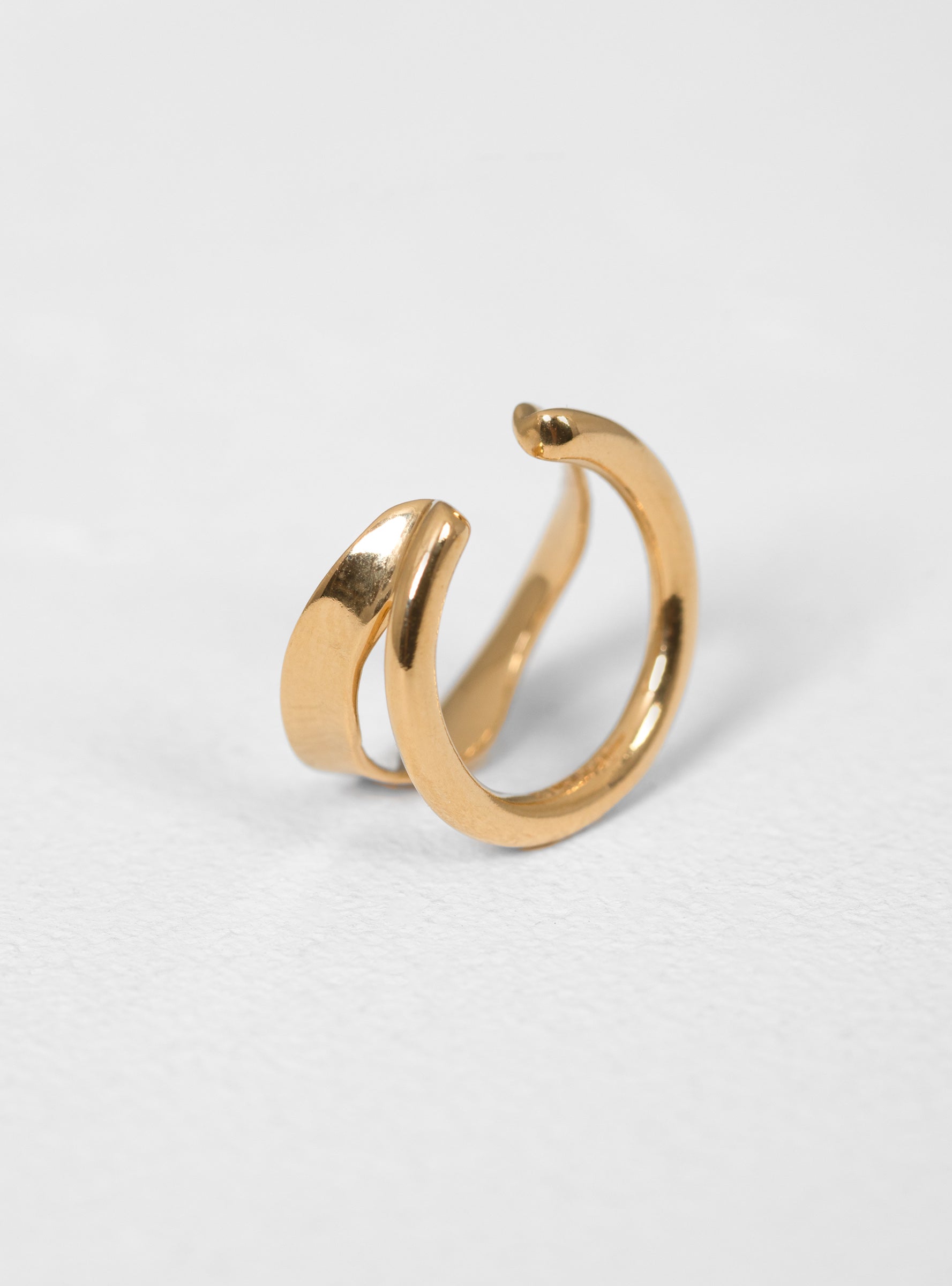 Ripples Ear Cuff Gold Plate by Maria Black | Couverture & The