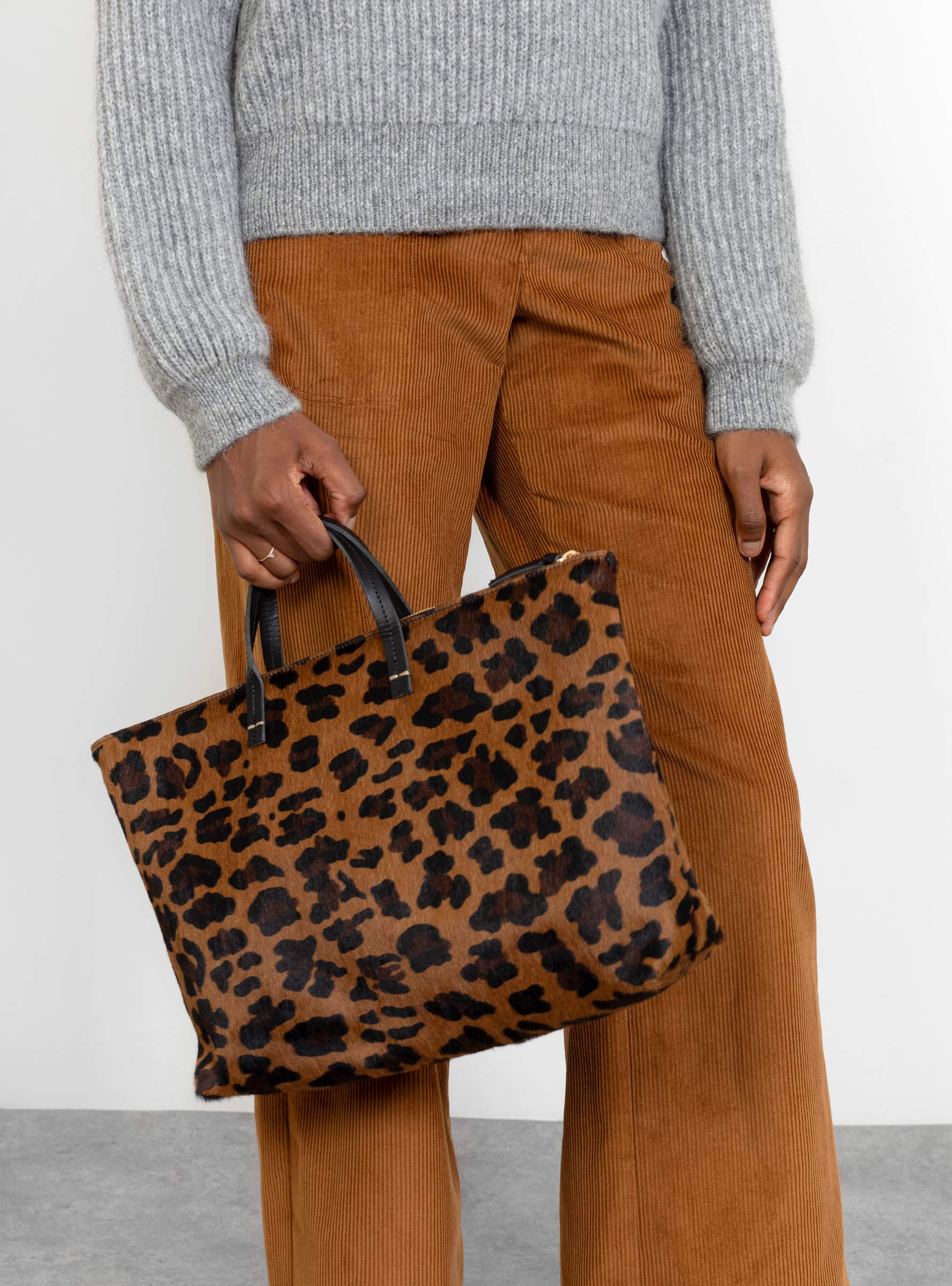 clare v leopard bag