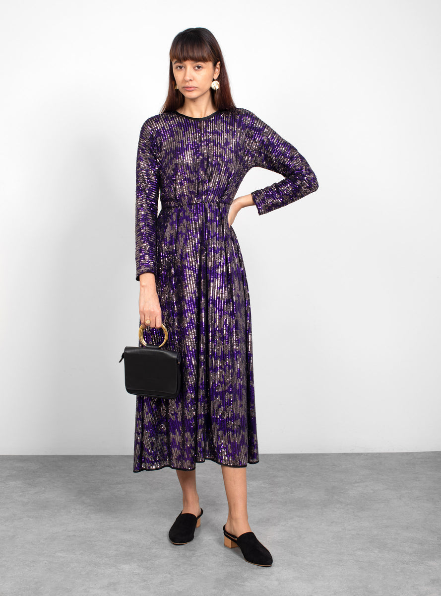 Astraea Dress Purple by Rachel Comey | Couverture & The Garbstore