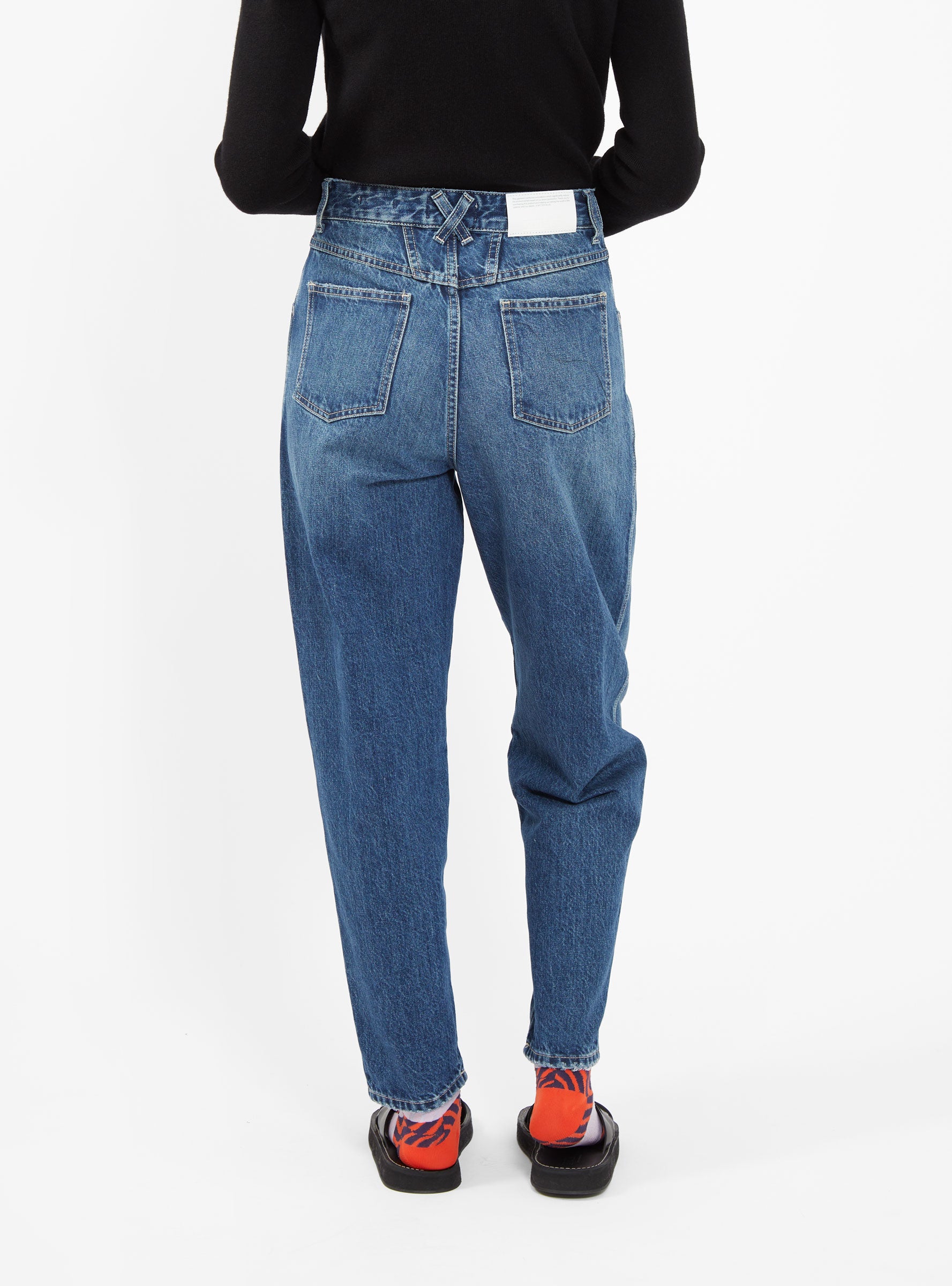 Blue store pearl jeans