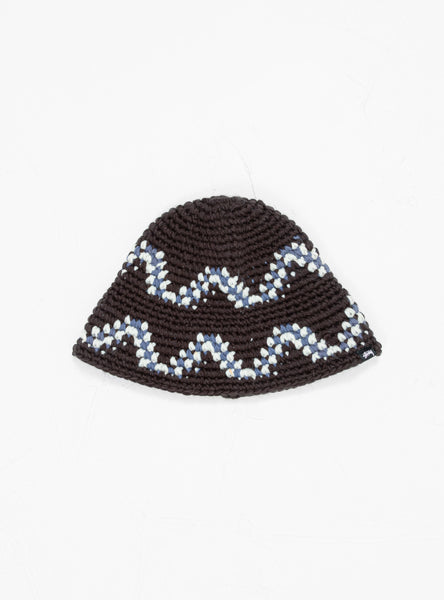 Giza Knit Bucket Hat Black by Stüssy | Couverture & The Garbstore