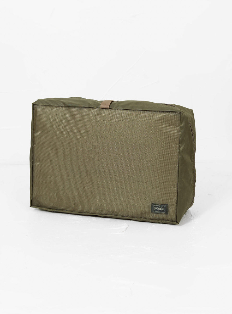 Snack Pack Pouch Large Olive Drab by Porter Yoshida & Co