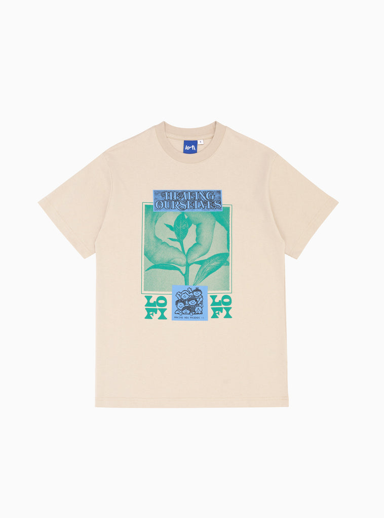 Healing T-shirt Sand by Lo-Fi | Couverture & The Garbstore