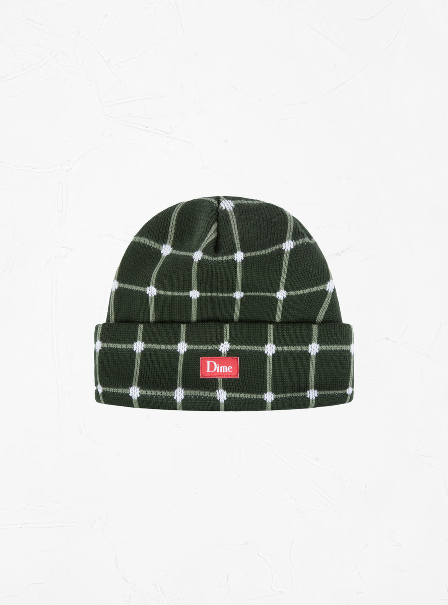 Classic Illusion Beanie Dark Olive by Dime