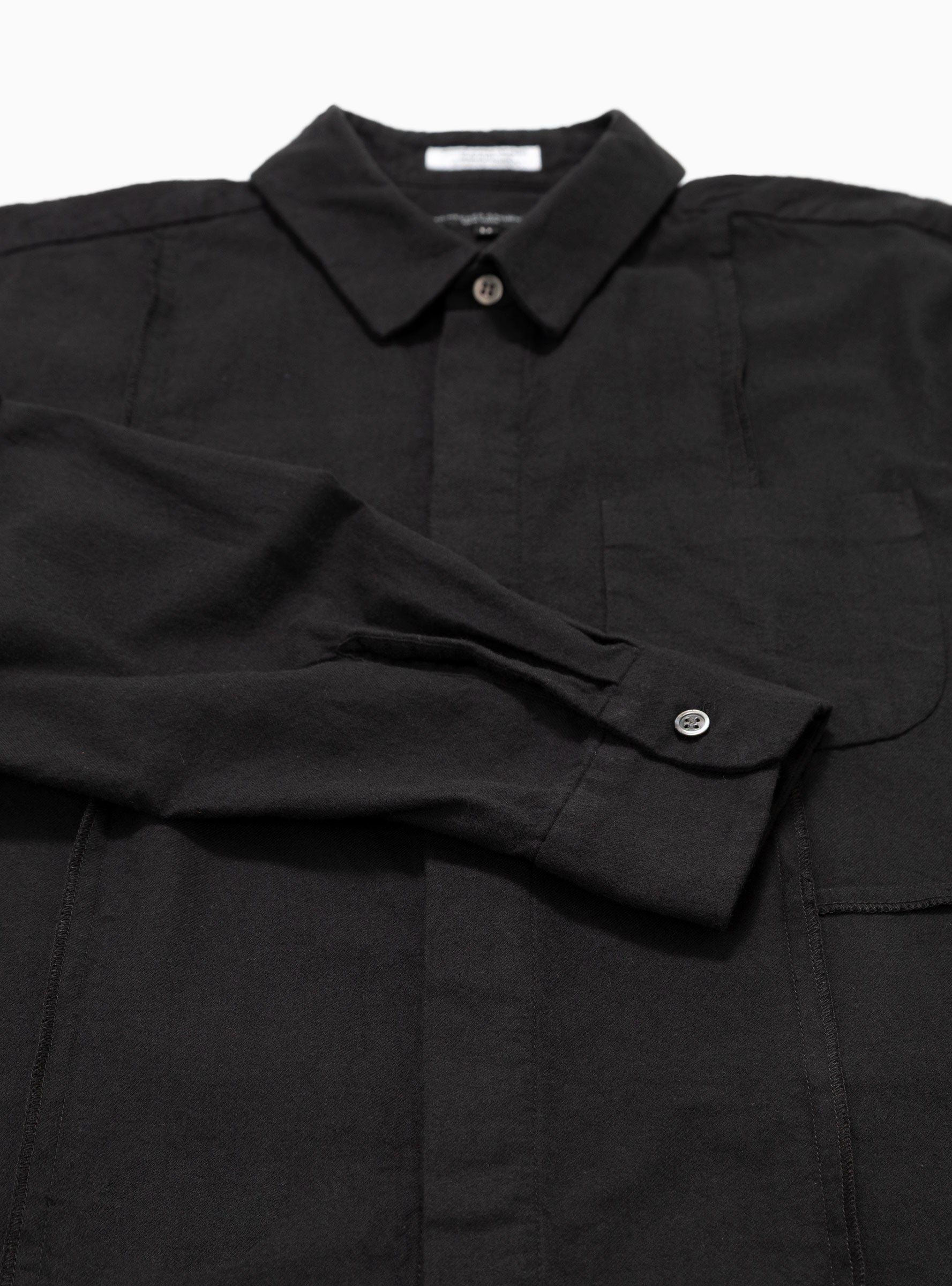 Combo Short Collar Shirt Black by Engineered Garments | Couverture ...