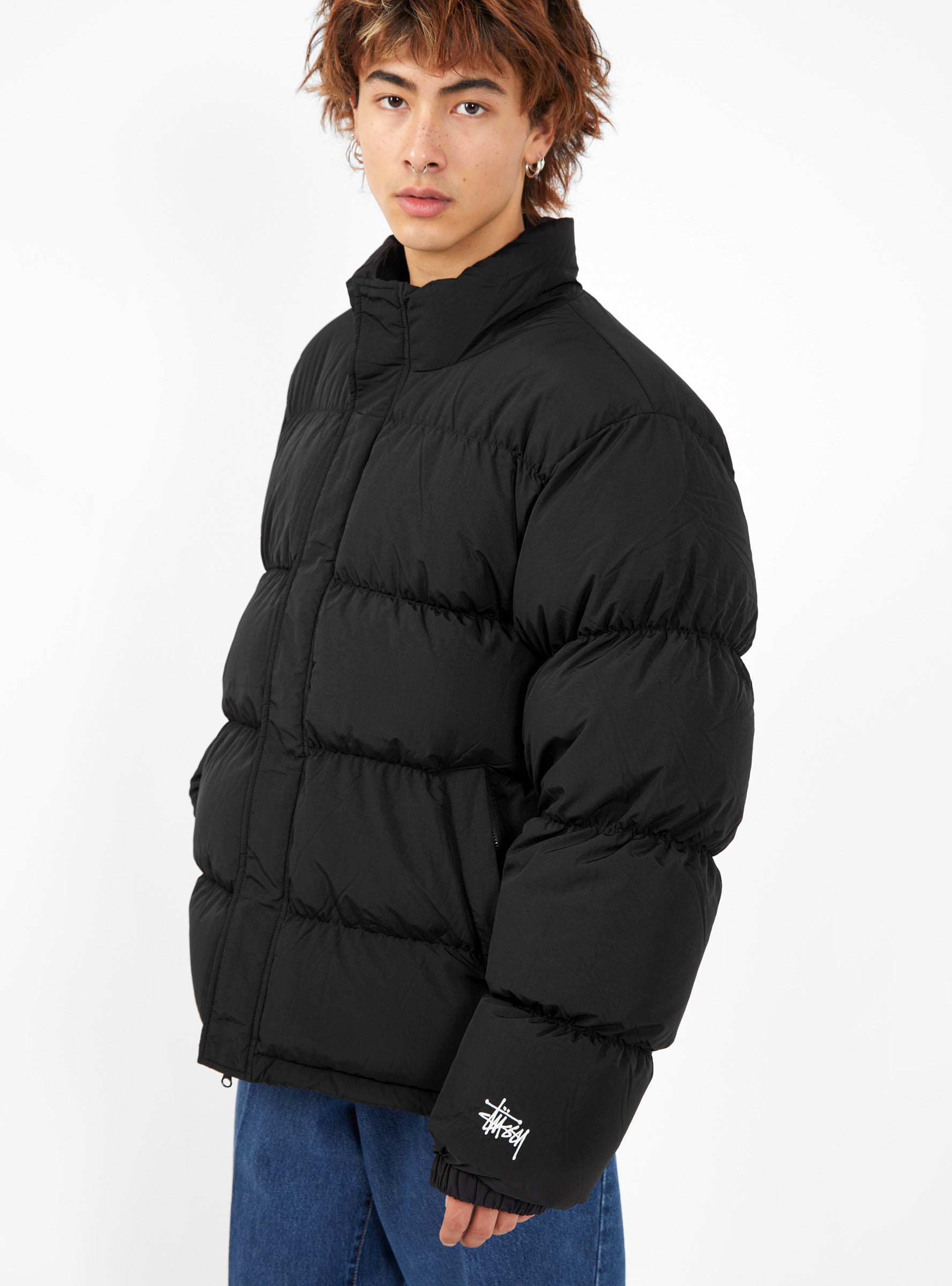 STUSSY RIPSTOP DOWN PUFFER JACKET | nate-hospital.com