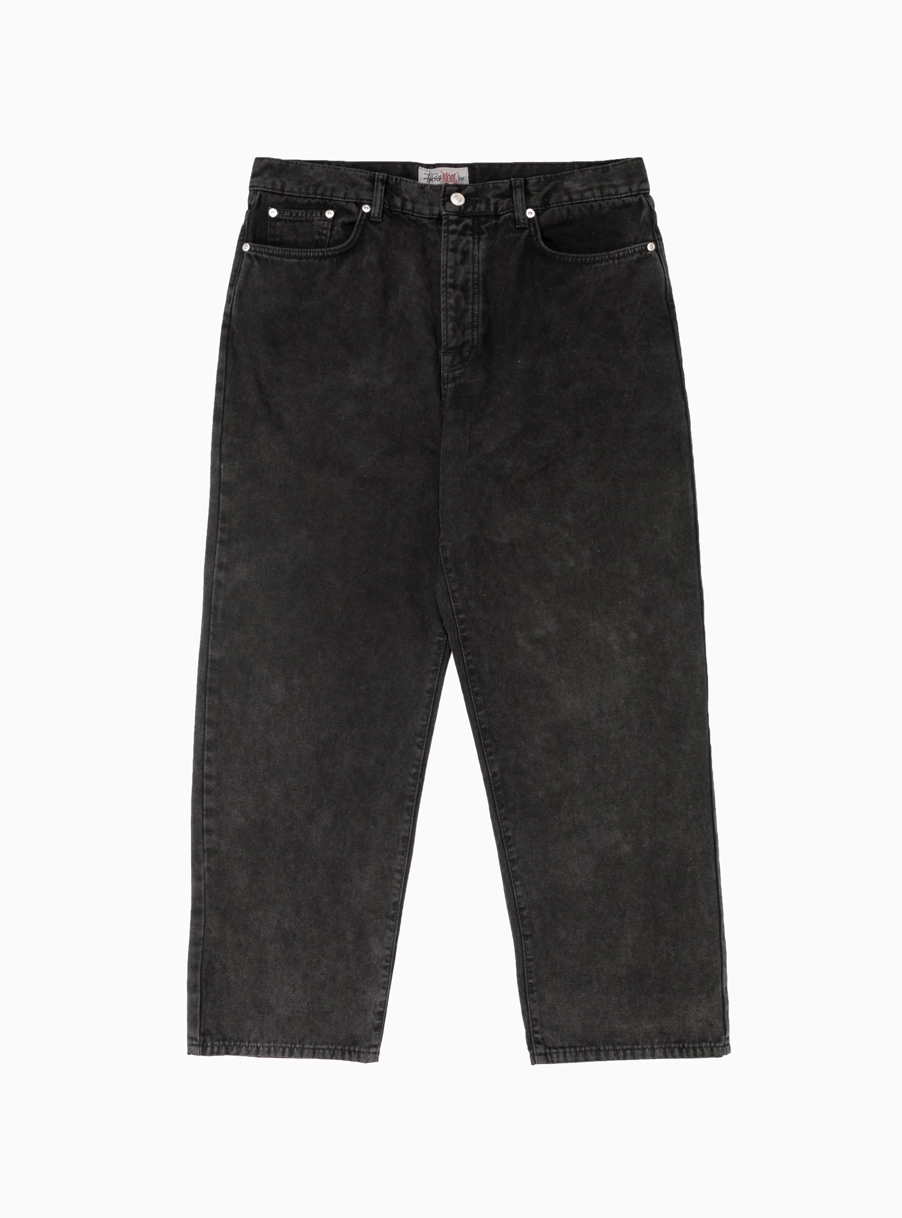 Washed Canvas Big Ol' Jeans Black by Stüssy | Couverture & The