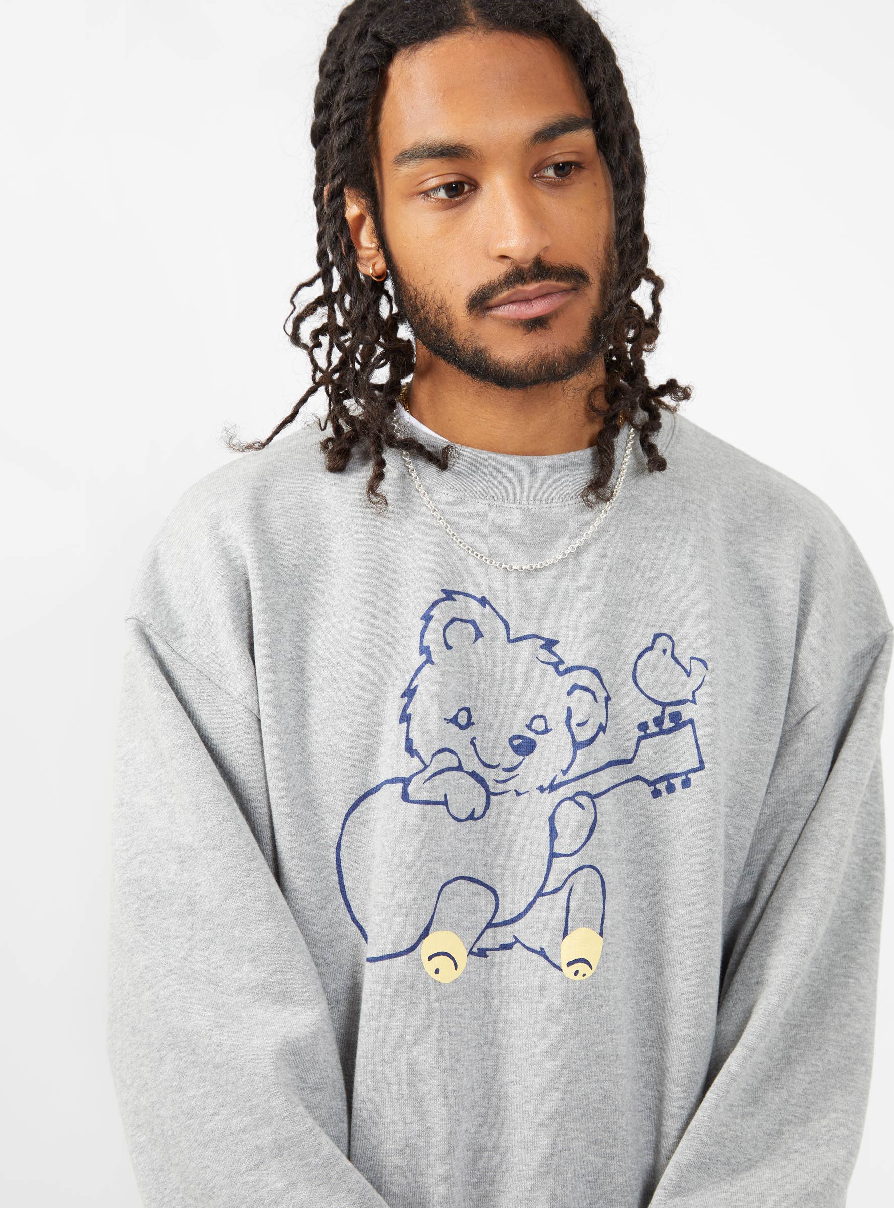 Little Bear & Harmony Sweatshirt Grey