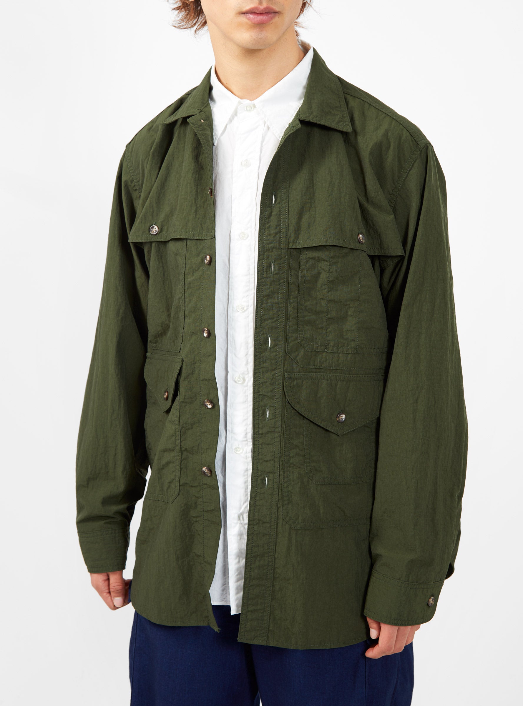 Adventure Nylon Ripstop Shirt Olive