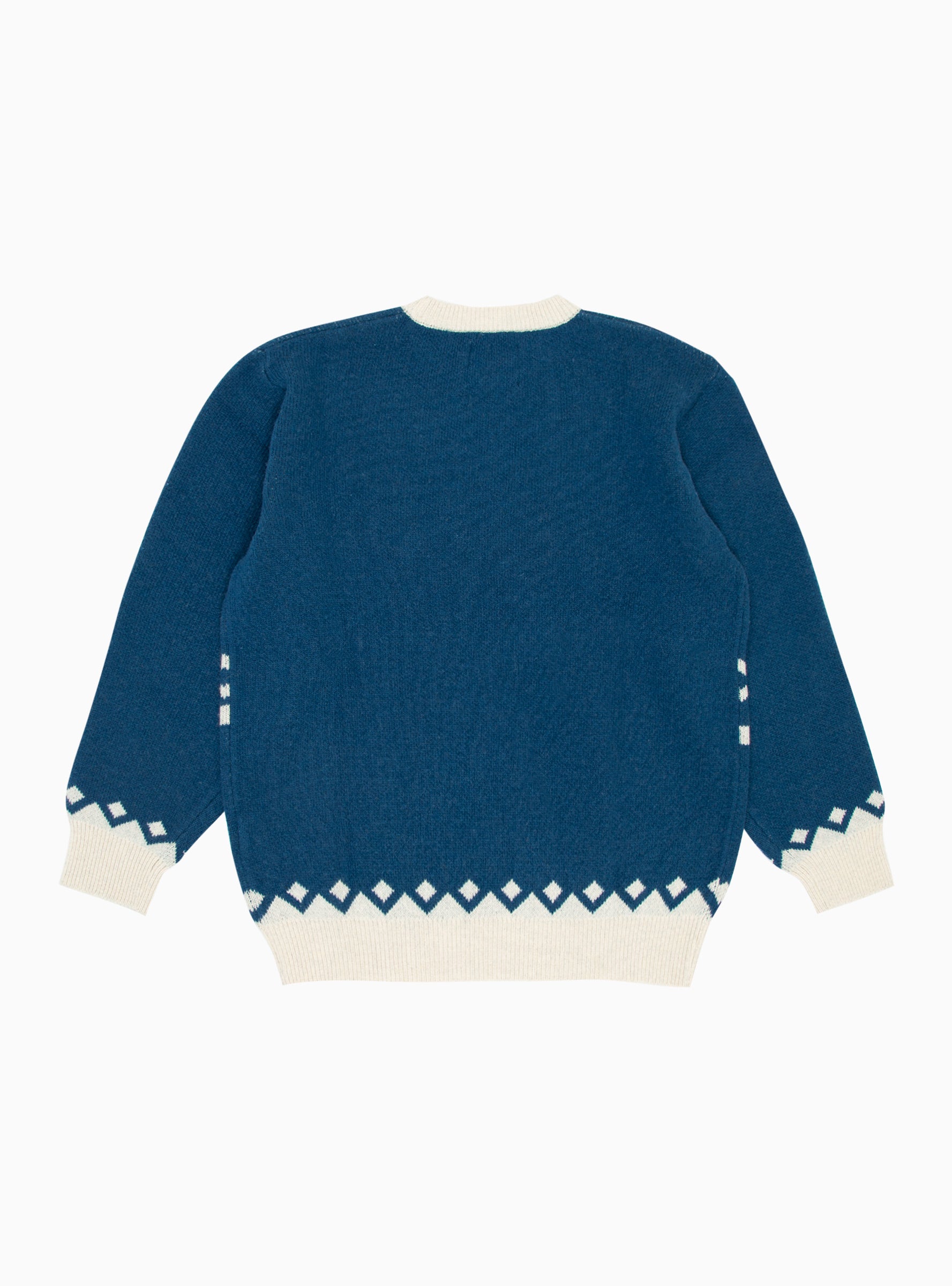 Canard Sweater Indigo Blue & Ivory