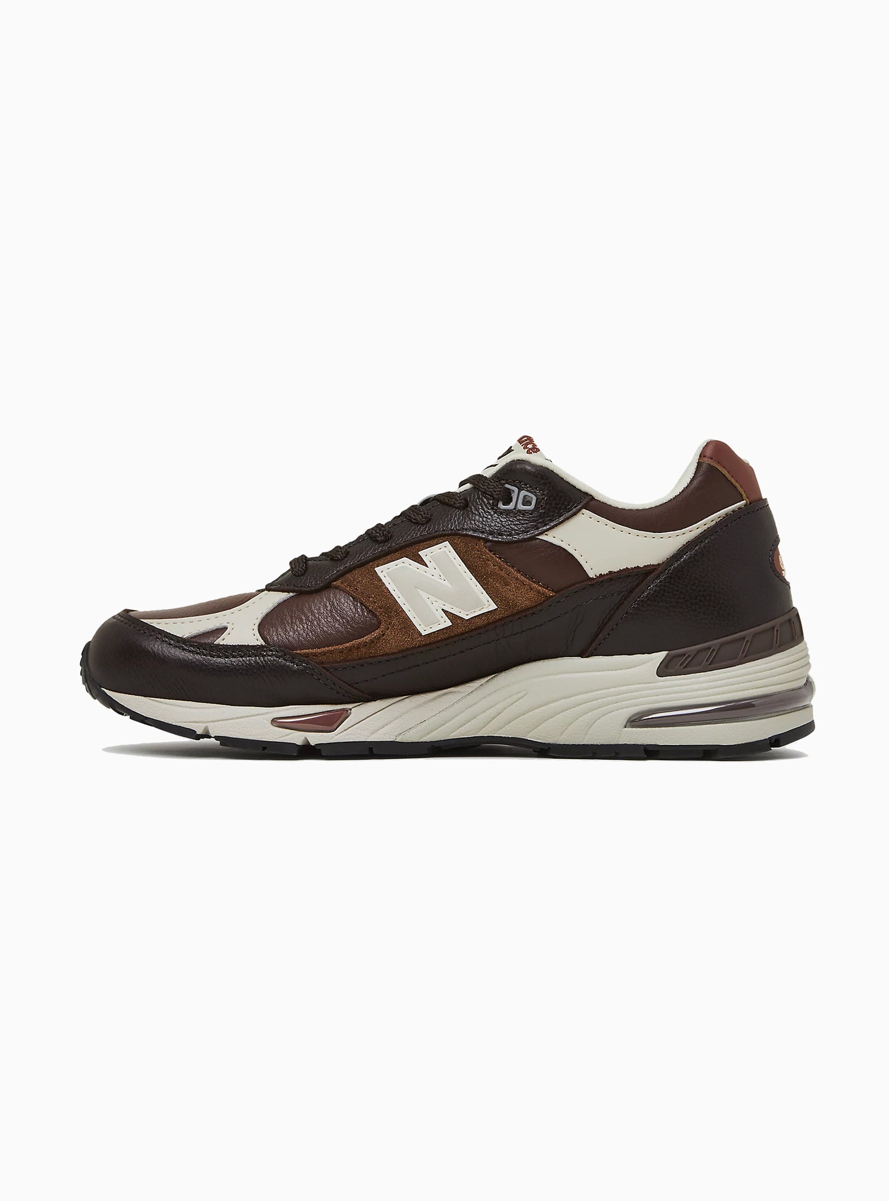 Made in UK M991GBI Sneakers Earth Brown & French Toast by New
