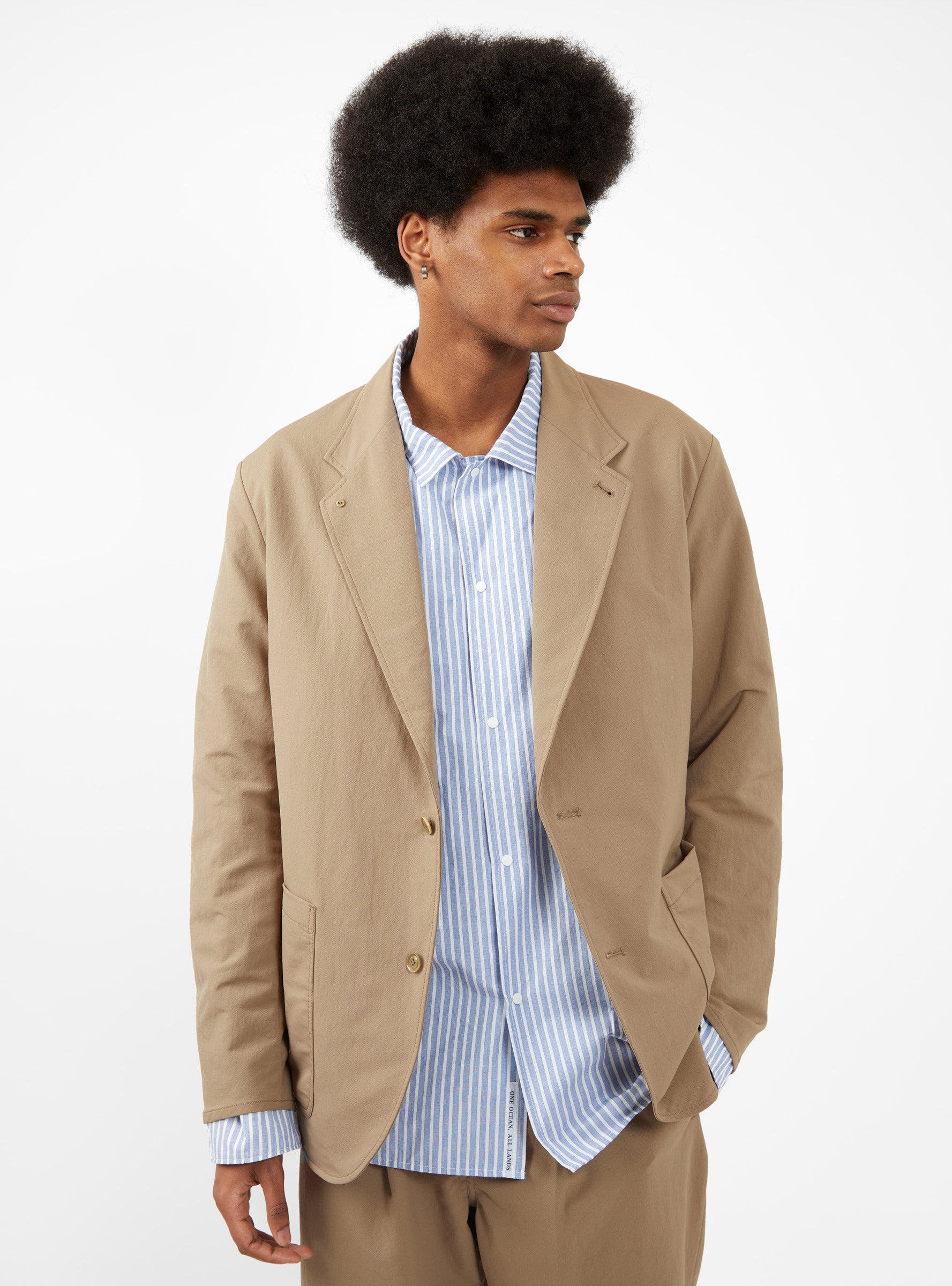 nanamica 19SS Club Jacket-Beige