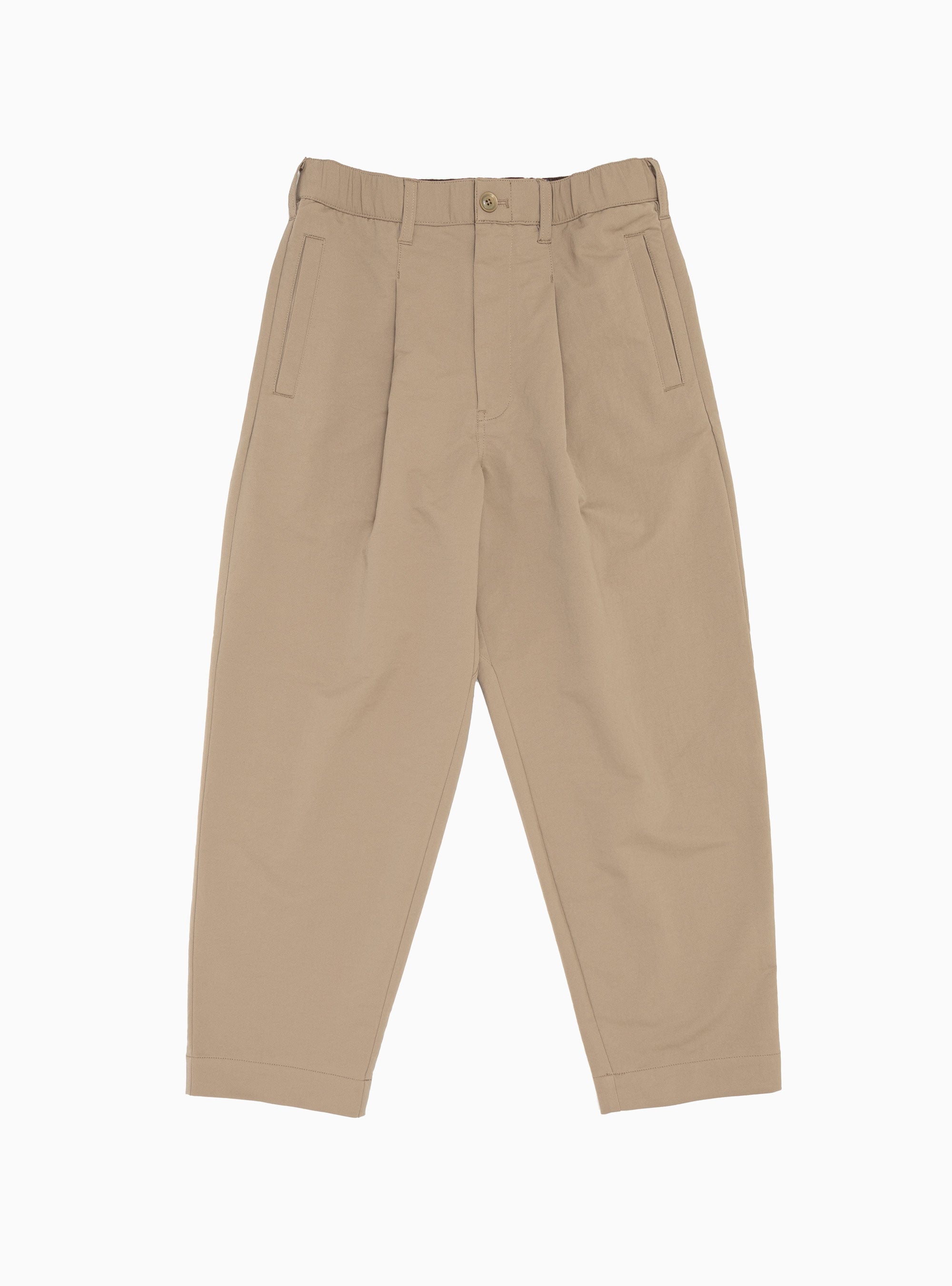 ALPHADRY Wide Trousers Taupe