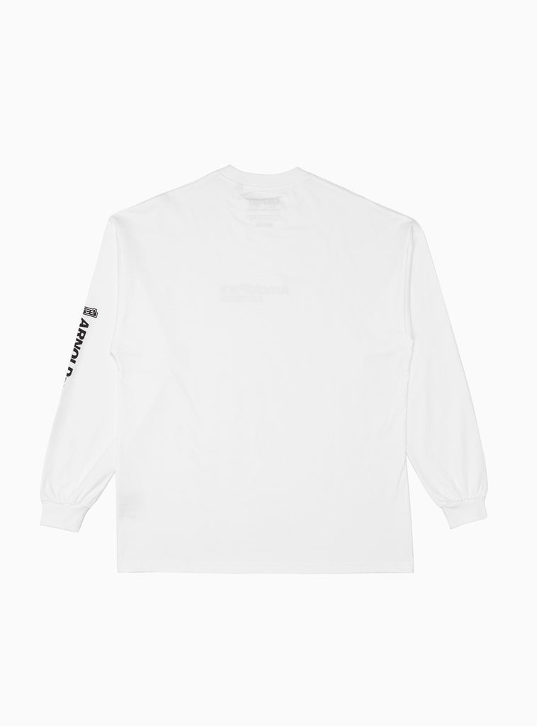 Express Long Sleeve T-shirt White by Arnold Park Studios by Couverture ...