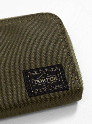 Flying Ace Multi Wallet Olive Drab by Porter Yoshida & Co. | Couverture & The Garbstore