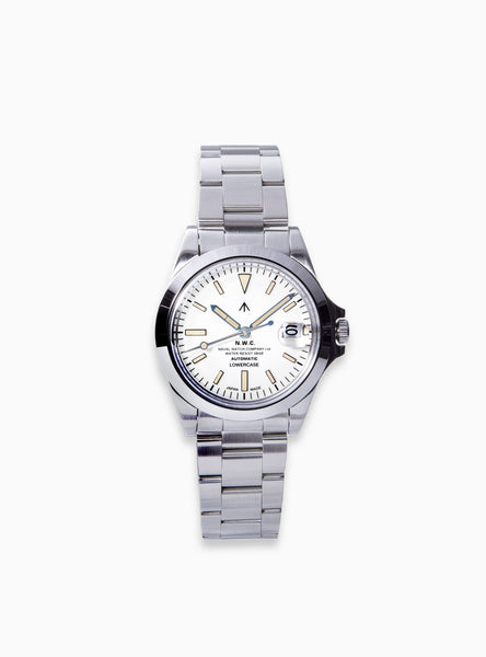Naval FRXA017 Automatic Watch White by Naval Watch Co
