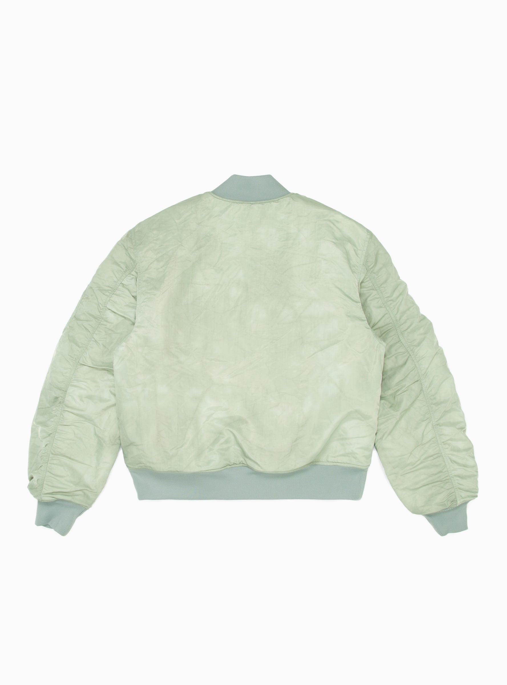 Dyed Nylon Bomber Jacket Stone by Stüssy | Couverture & The Garbstore