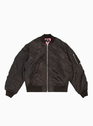 Dyed Nylon Bomber Jacket Brown by Stüssy | Couverture & The Garbstore