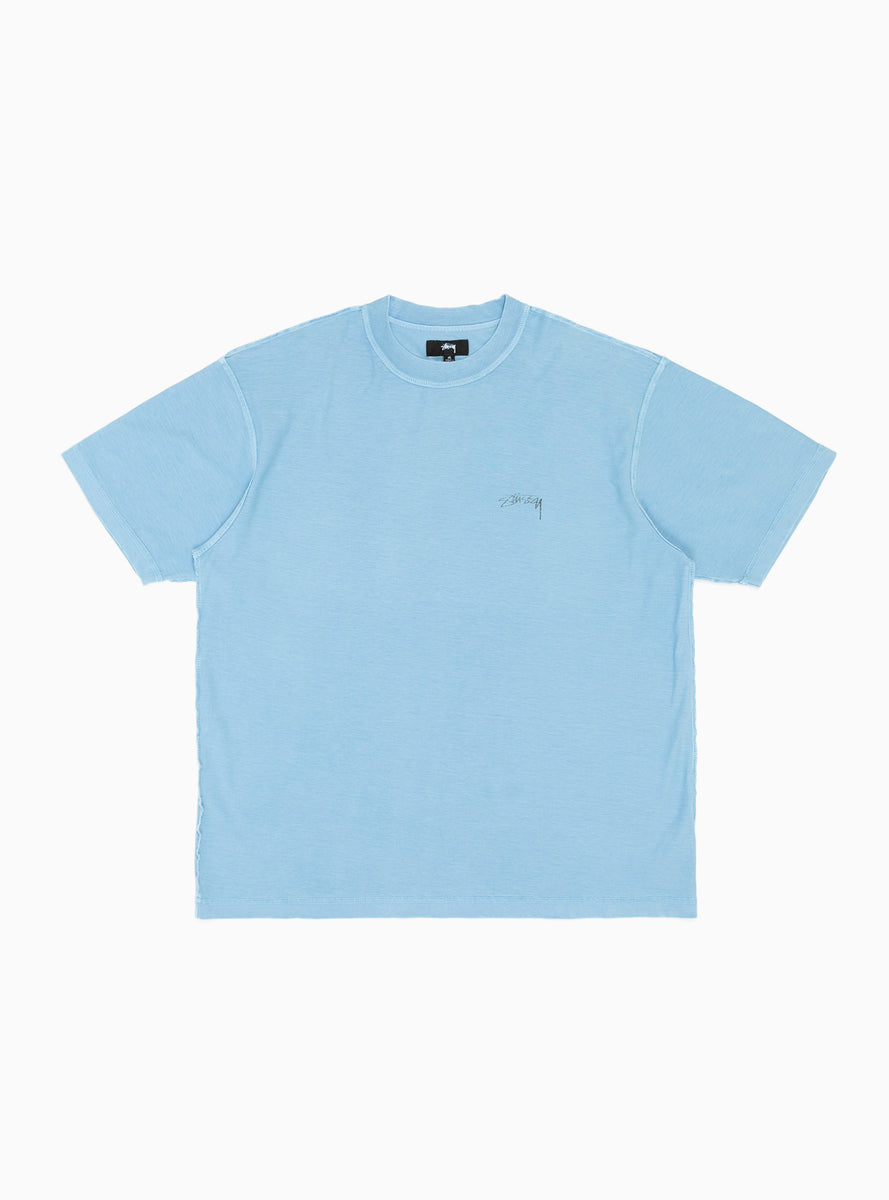 Pigment Dyed Inside Out T-shirt Blue by Stüssy | Couverture & The