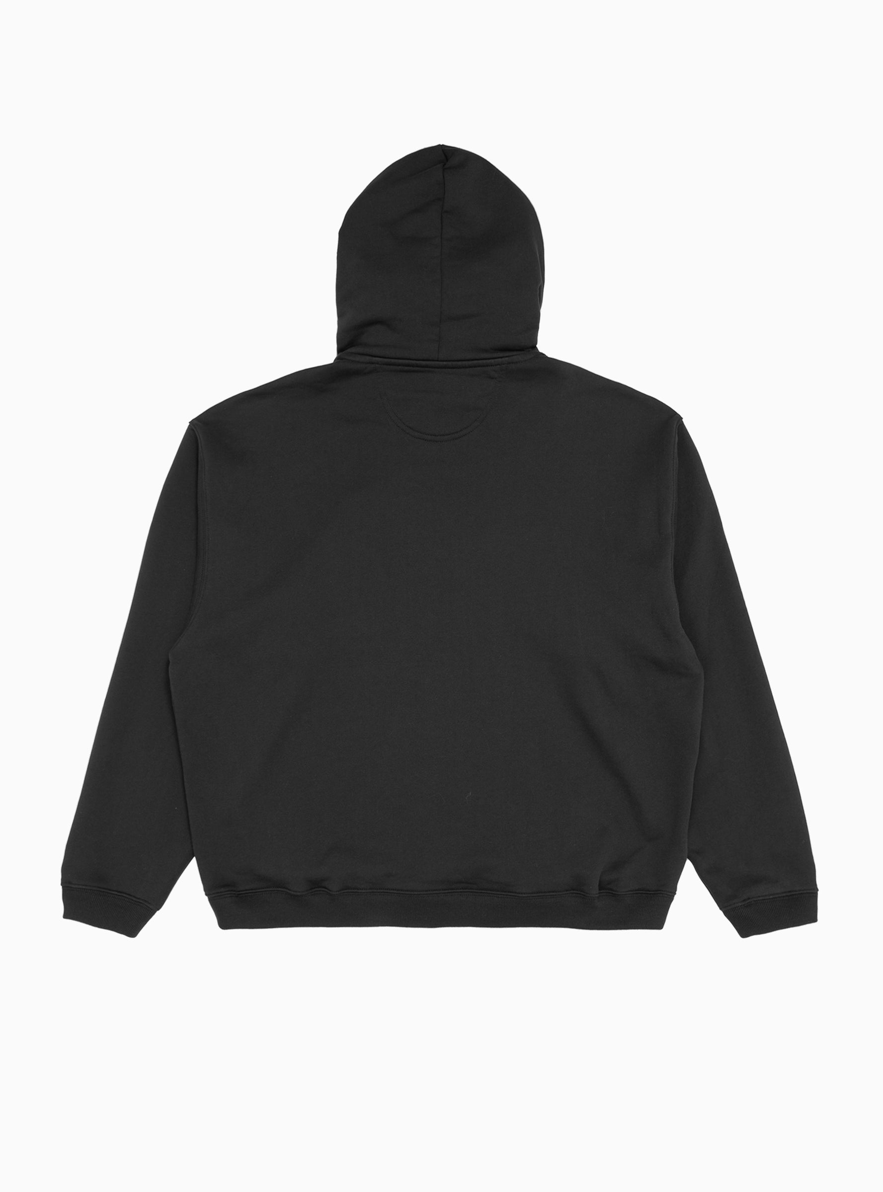 Relaxed Oversized Hoodie Black