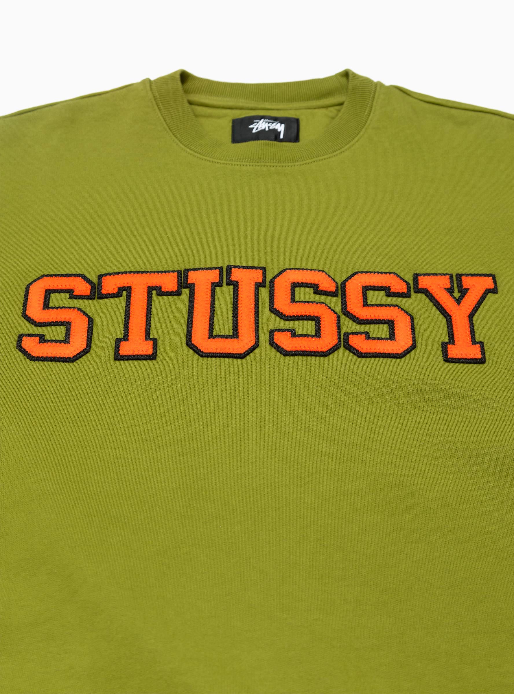 Relaxed Oversized Sweatshirt Green by Stüssy | Couverture & The