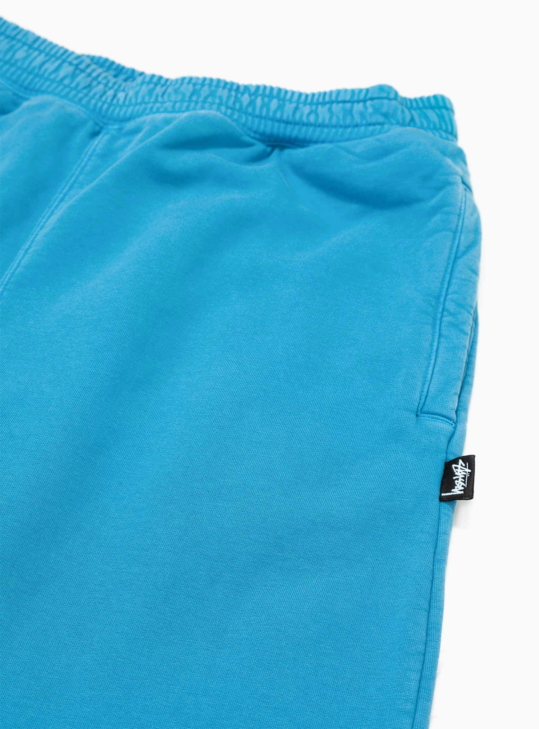 Pigment Dyed Fleece Sweatpants Blue