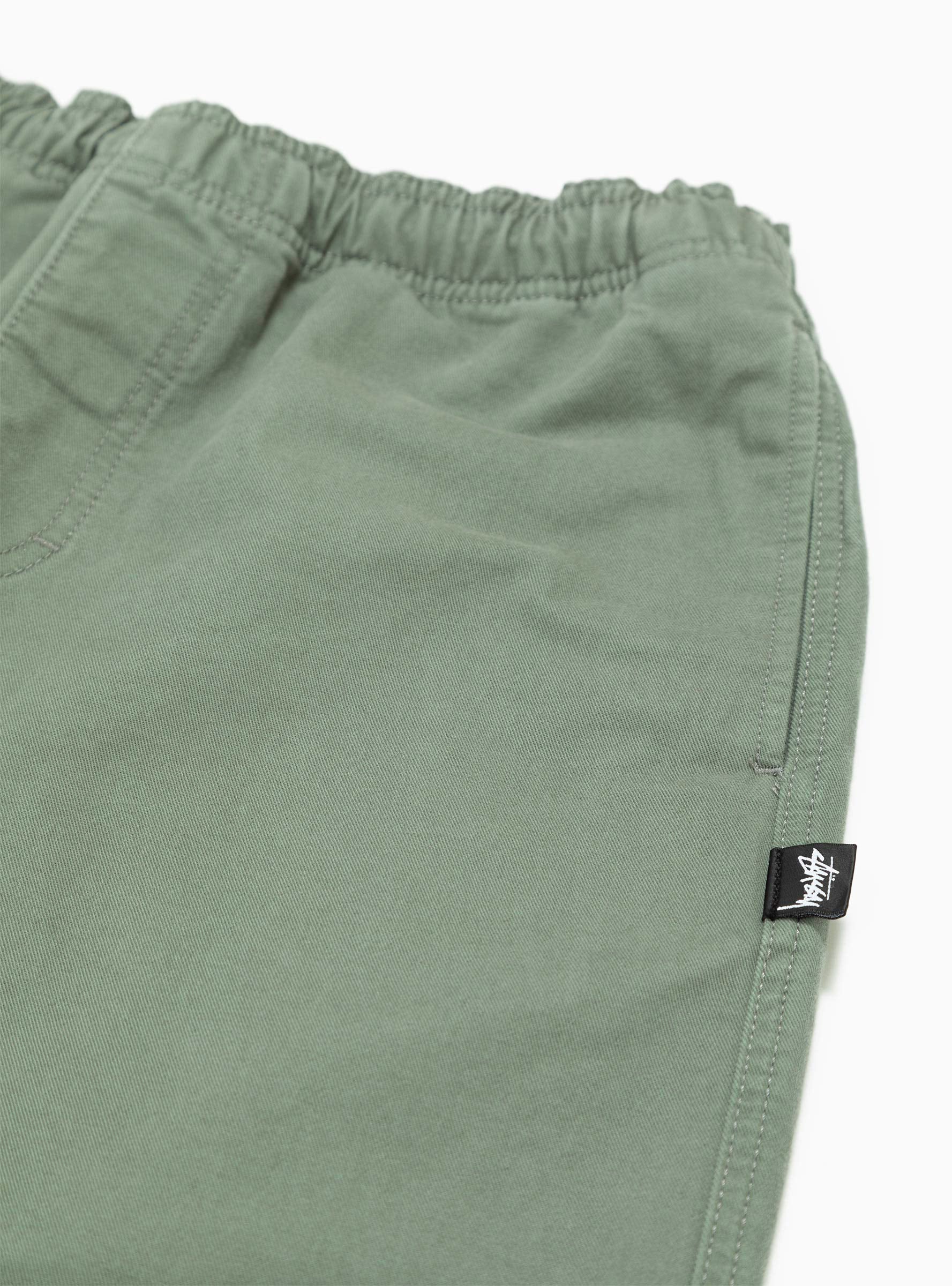 Brushed Beach Trousers Sage Green