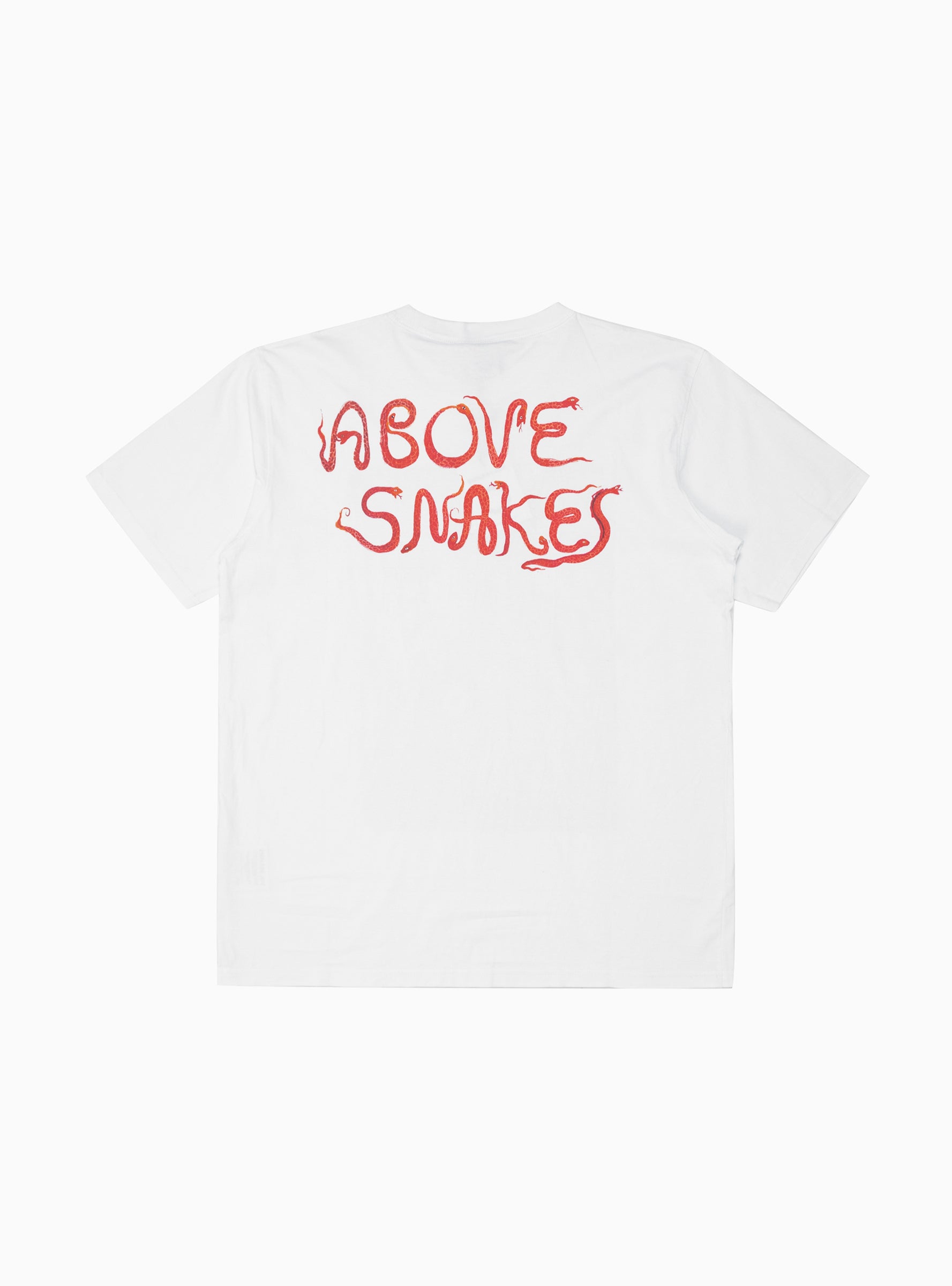 Above Snakes T-shirt White by Endless Joy | Couverture & The