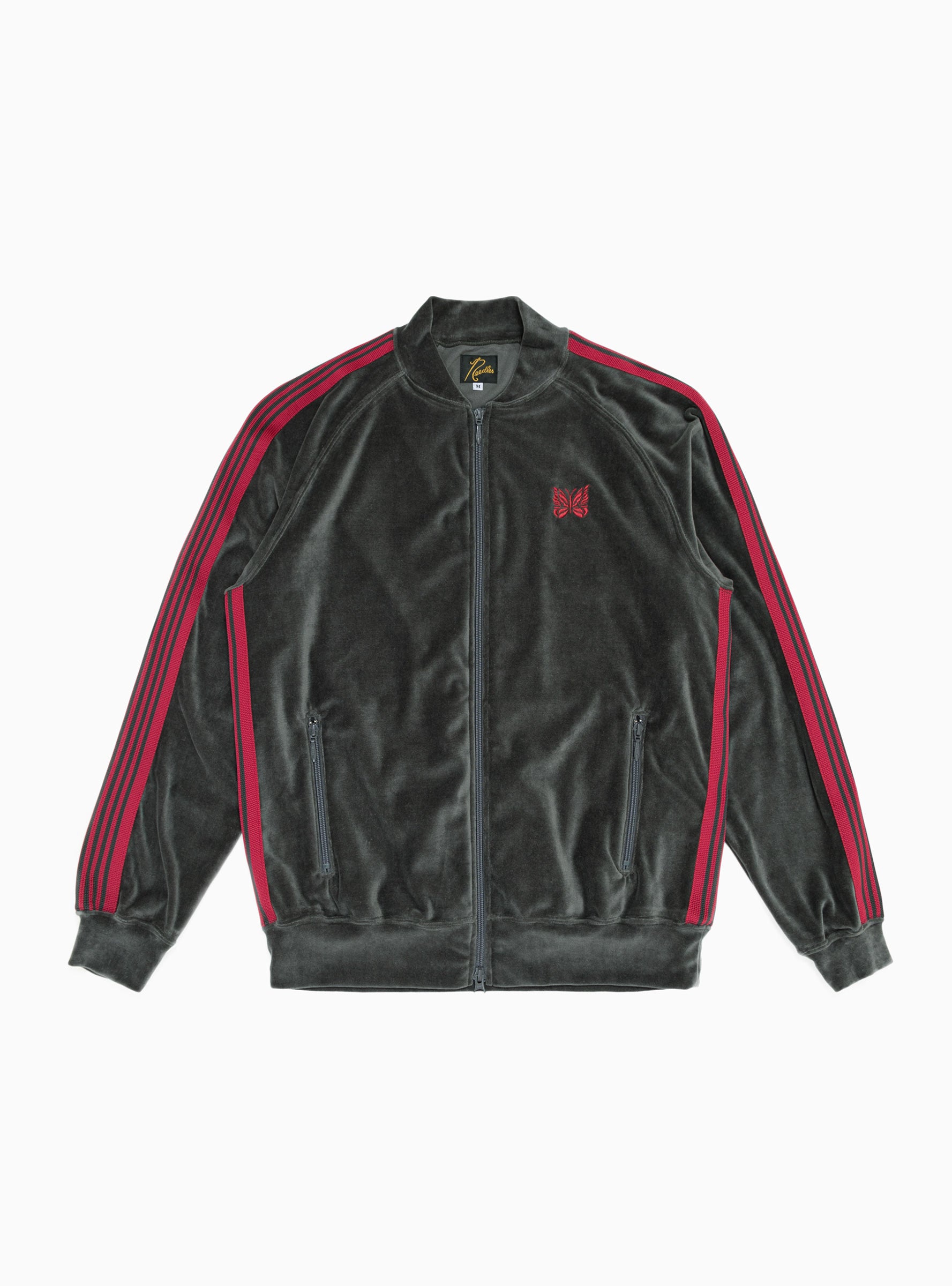 Needles velour hot sale track jacket