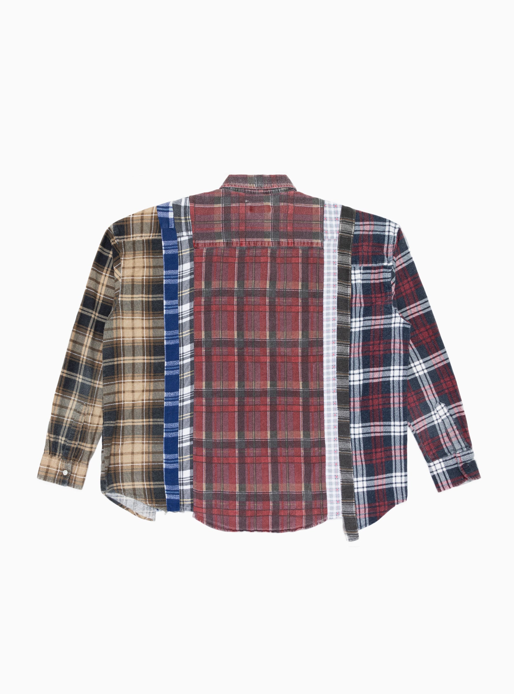 Rebuild 7 Cuts Wide Flannel Shirt Multi 1 by Needles | Couverture