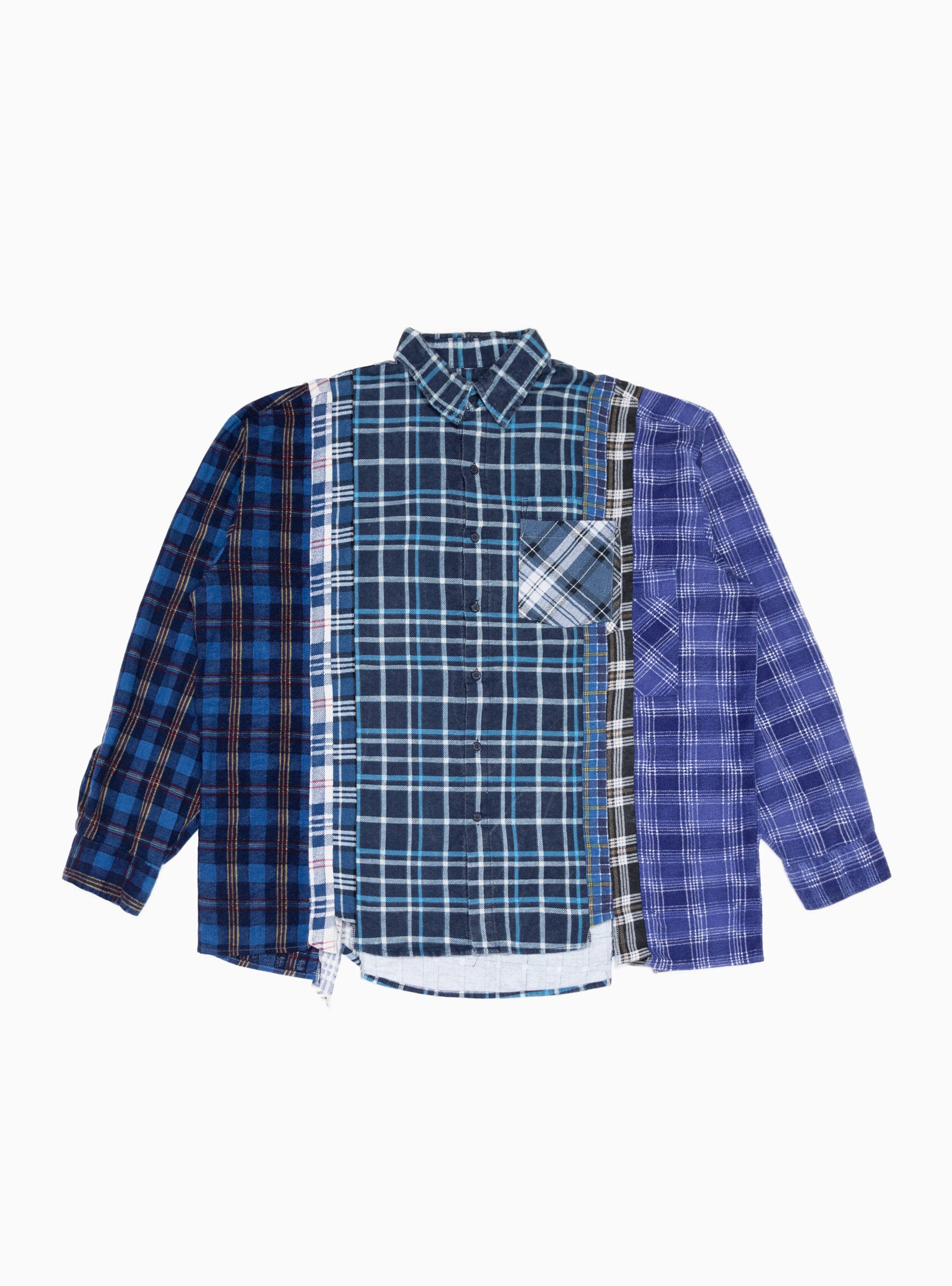 Rebuild 7 Cuts Wide Flannel Shirt Multi 4 by Needles | Couverture