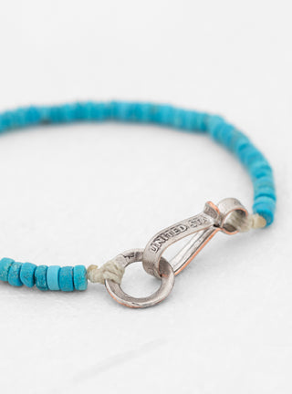 Venetian Glass Bead Bracelet Turquoise & Grey by NORTH WORKS | Couverture & The Garbstore