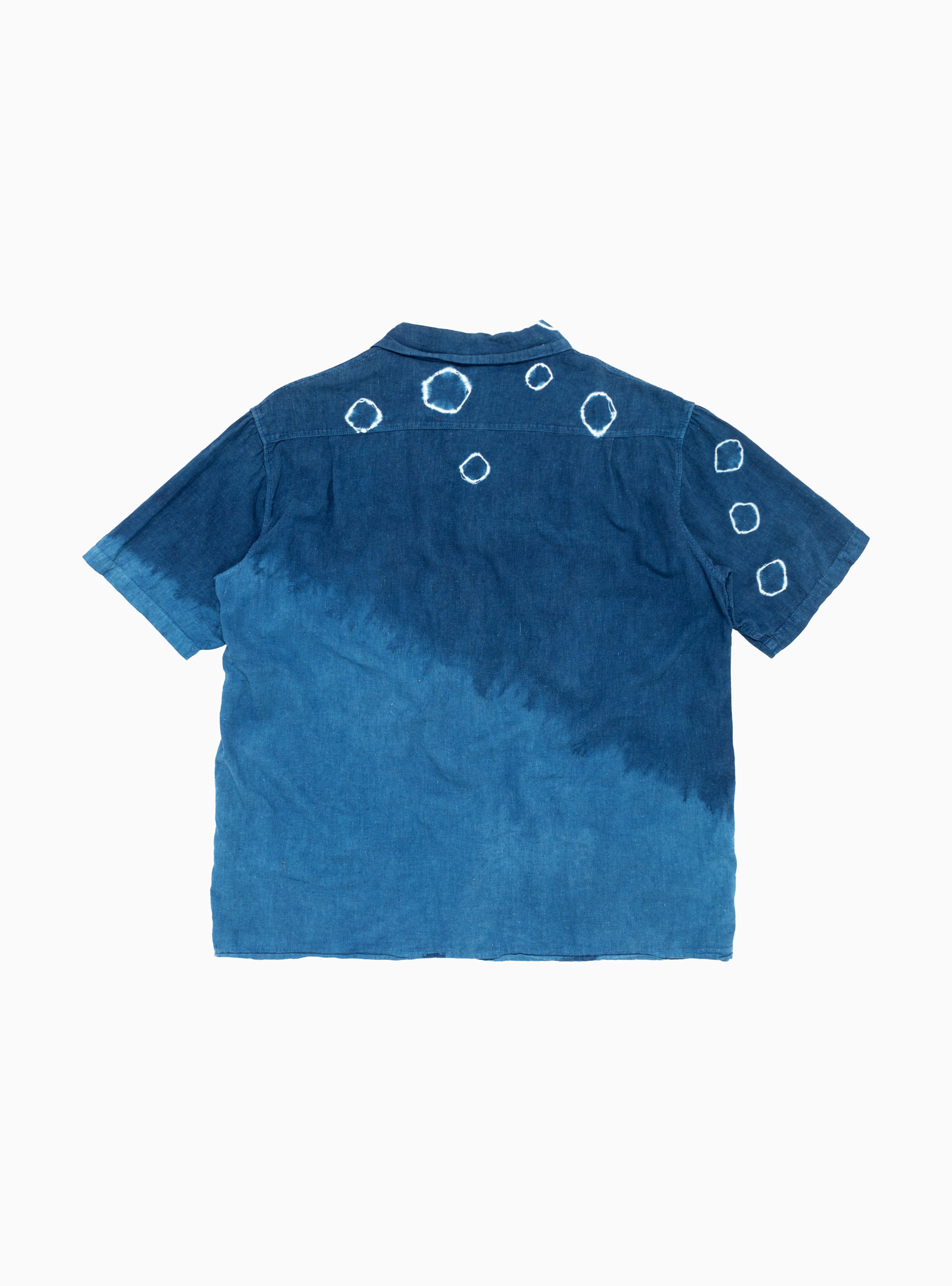 Kapital Japanese Indigo Shibori Aloha Shirt by Selector's Market