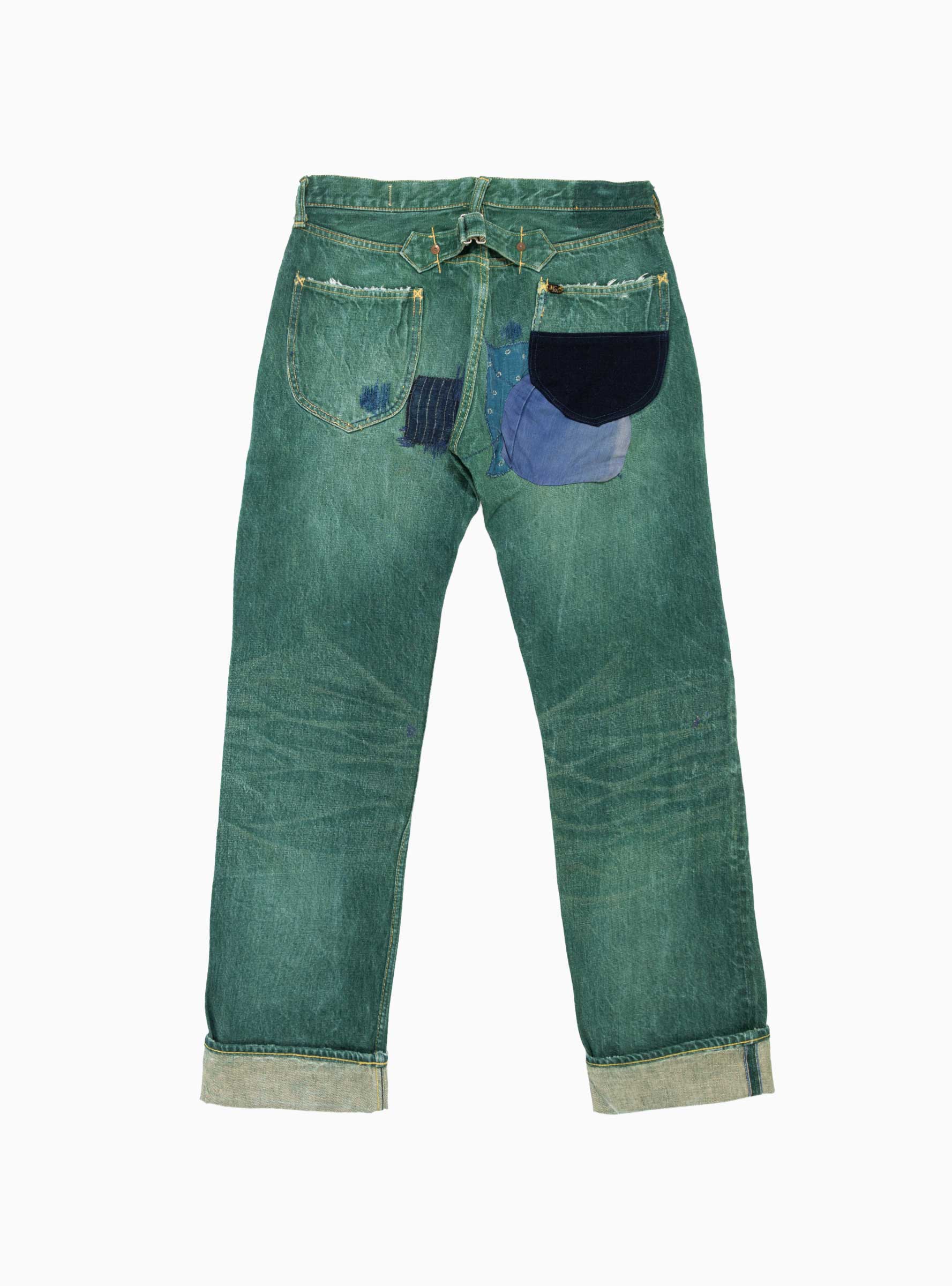 Kapital Kountry No.4 Indigo Patchwork Jeans by Selector's Market