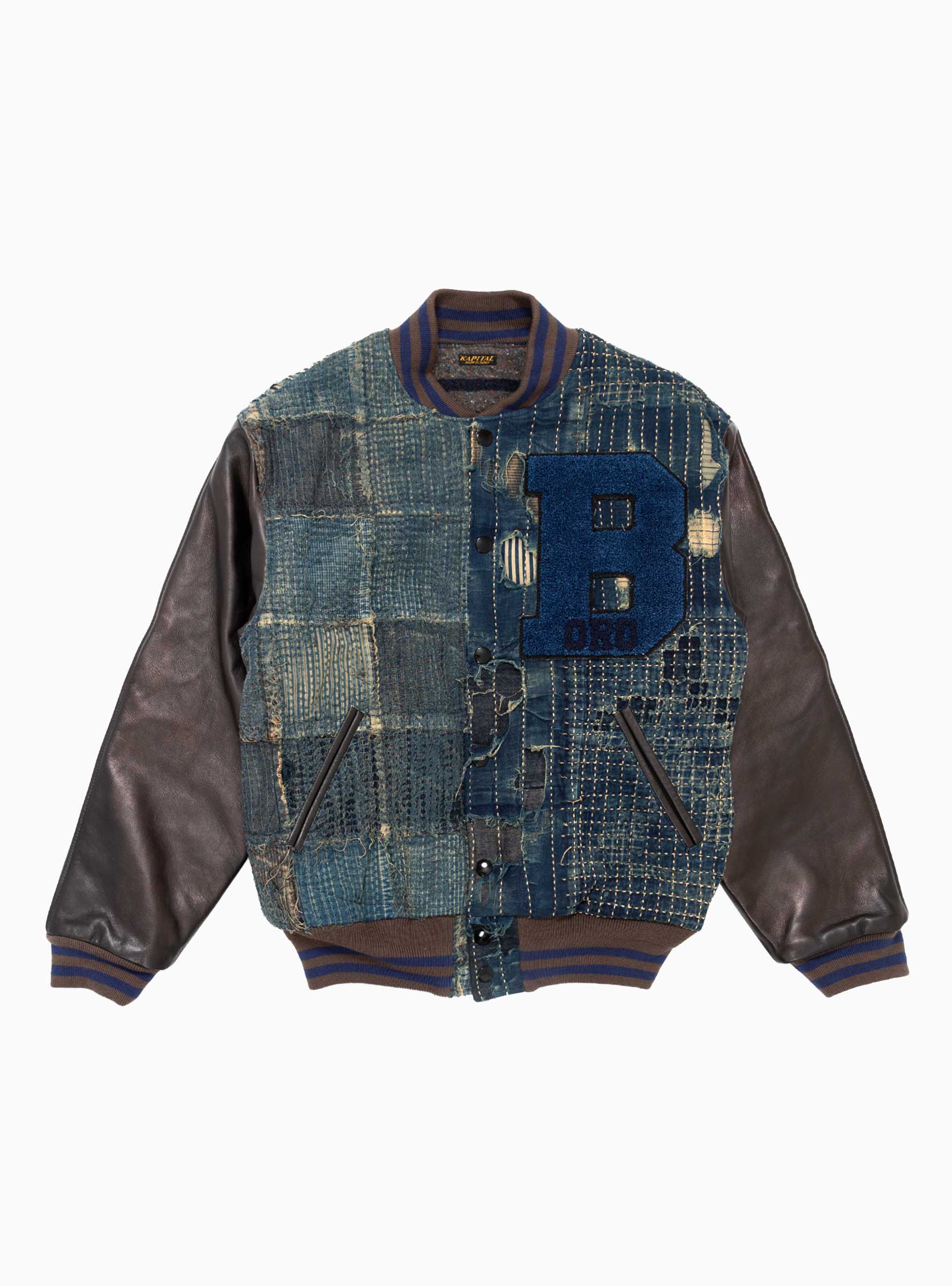 Kapital Kountry Sashiko Stadium Jacket by Kapital | Couverture ...