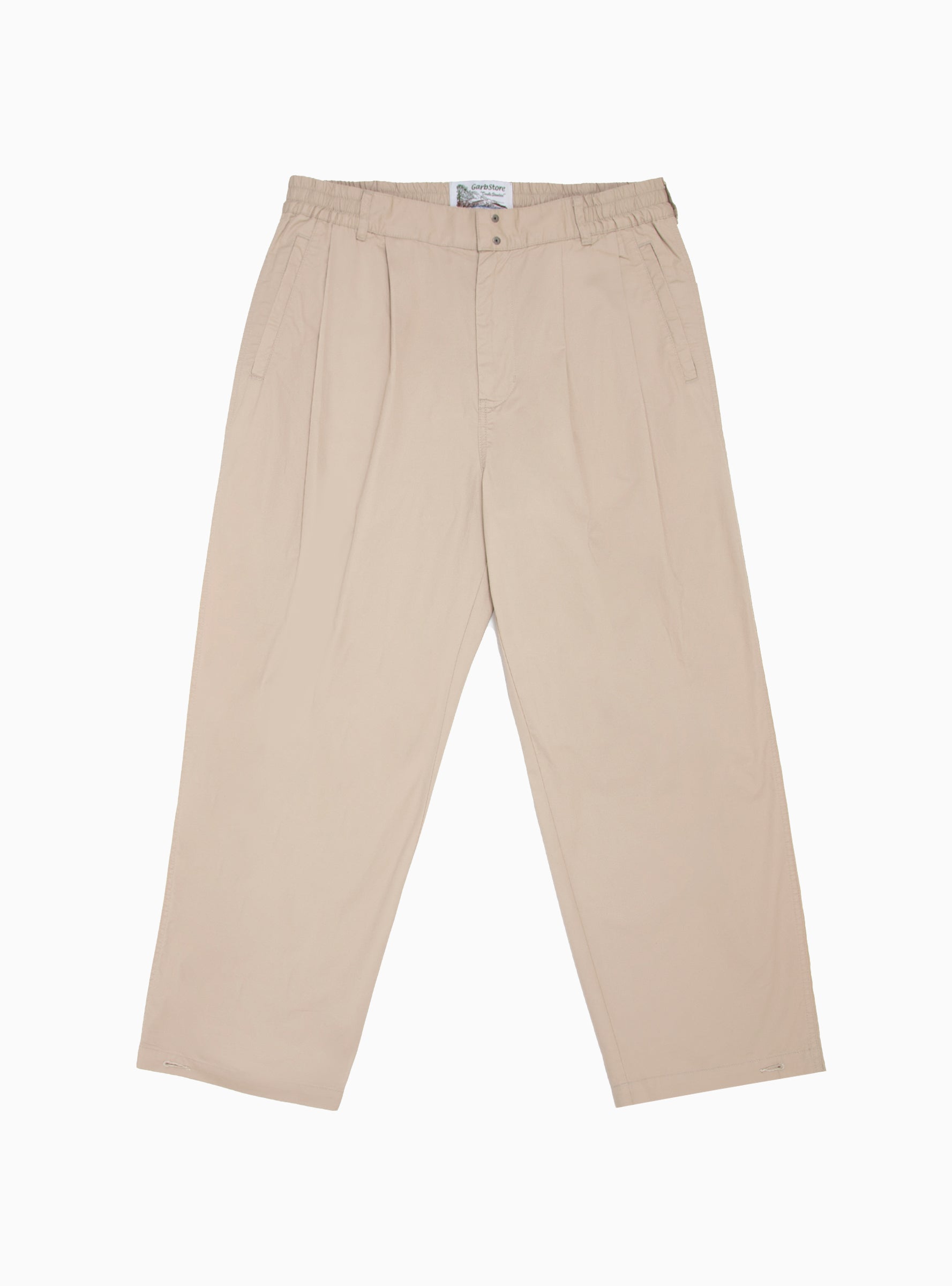 Wide Easy Pants Tan by Garbstore | Couverture & The Garbstore