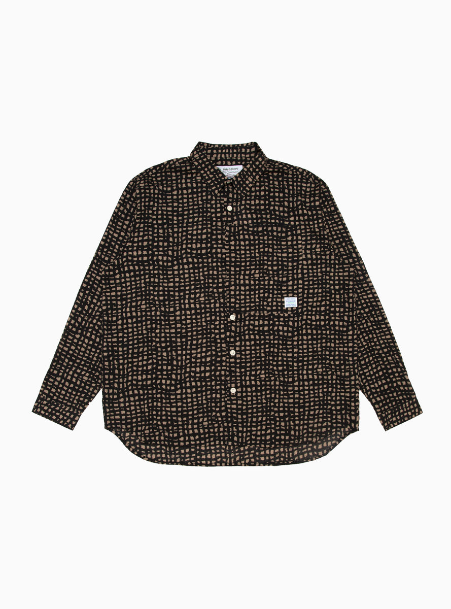 Home Party Shirt Black Check by Home Party | Couverture & The Garbstore