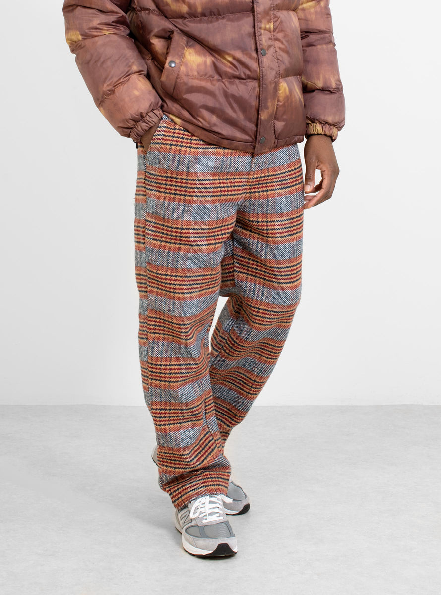 stussy 2021ss loose plaid bryan pantコメントなしok - その他