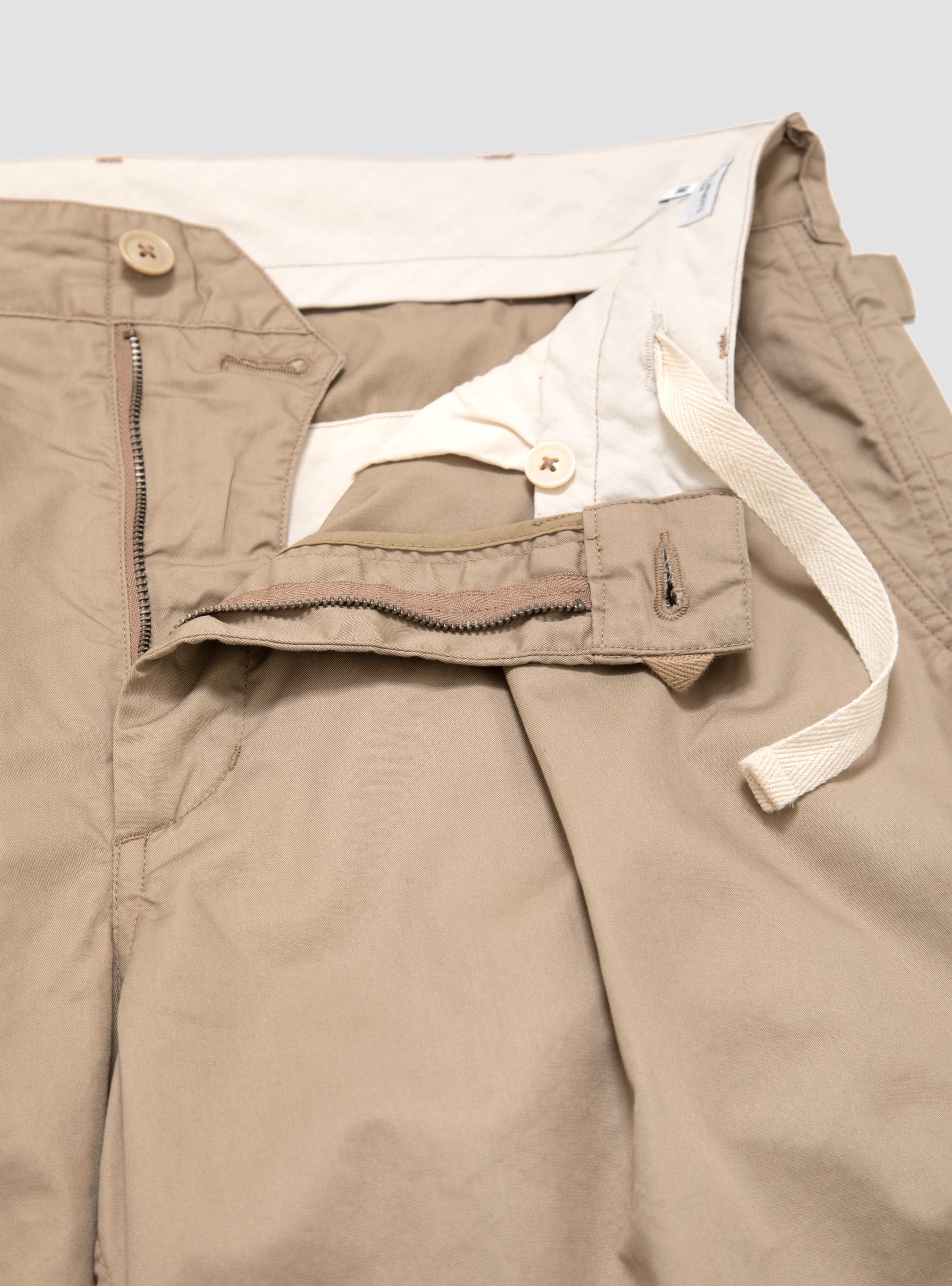 Ground Pant High Count Twill Khaki Brown